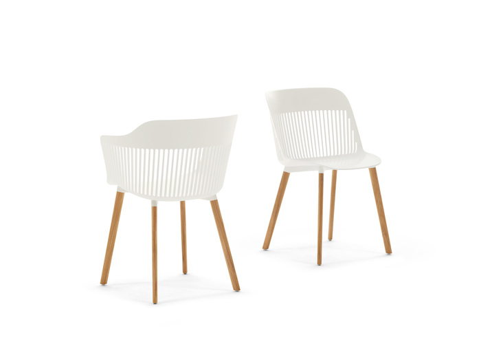 Dedon Aiir Armchair Sidechair Salt