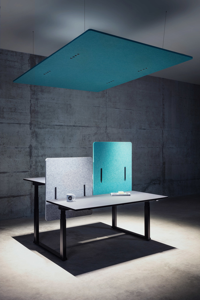 Desk Two Plain 590