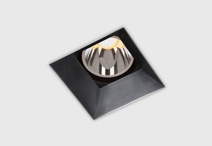 Down In Line 80 Red Satin Copper Shadowgap Led Downlight2