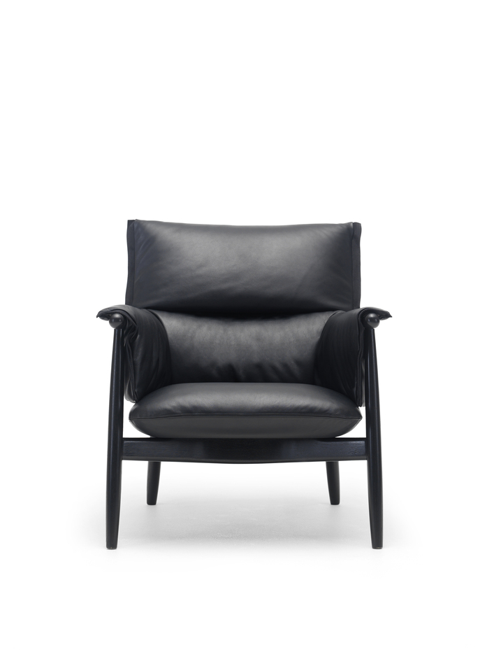 Eoos E015 Lounge Fs Black Oak Leather Front