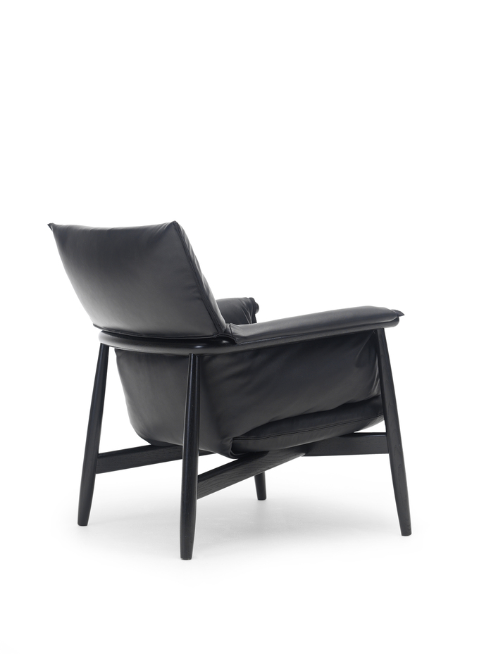 Eoos E015 Lounge Fs Black Oak Leather Side
