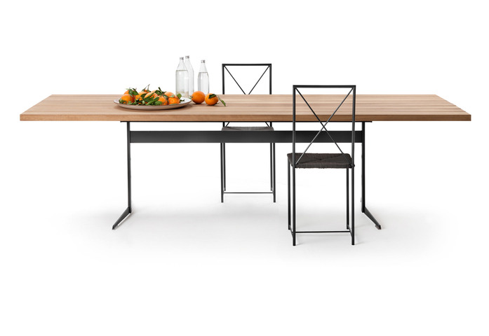 Flexform Fly Outdoor Dining Wooden Table 2