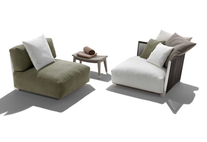 Flexform Vulcano Armchairs