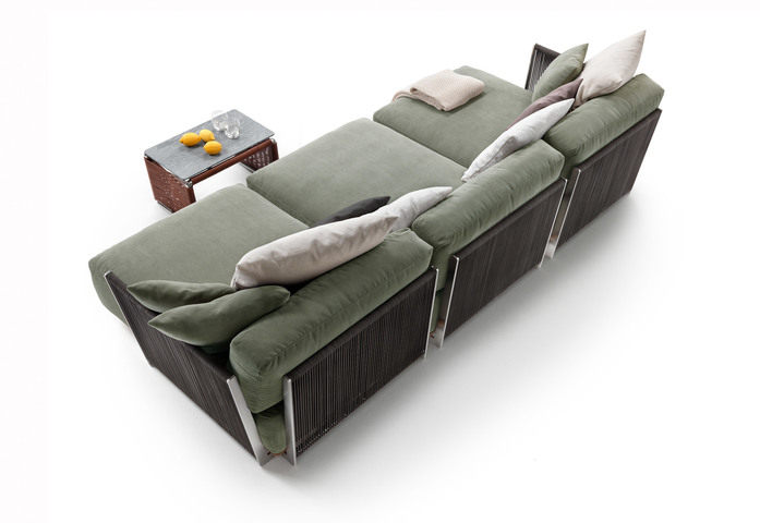 Flexform Vulcano Sectional Sofa 7