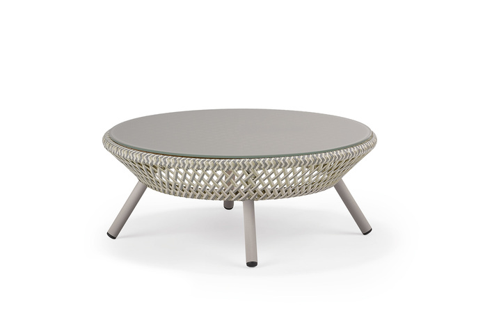 Footstool White Quartz Platte 20747