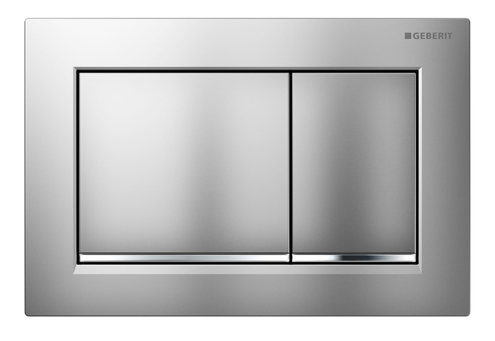 Geberit Sigma30 Mattverchromt