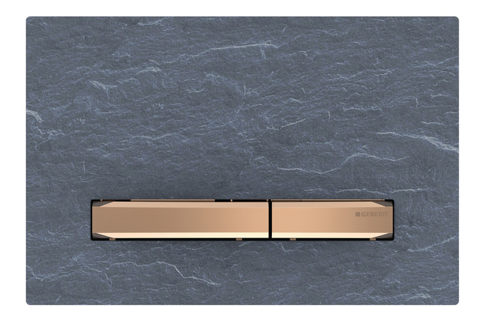 Geberit Sigma50 Mustang Schiefer Rotgold 2