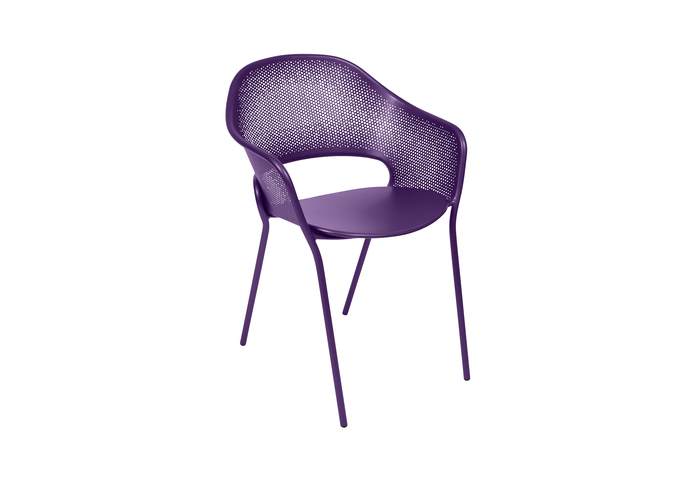 Kate Fauteuil Aubergine