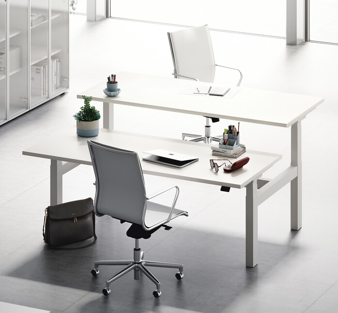 Lift Up Table Double Framework 2 0 Fantoni