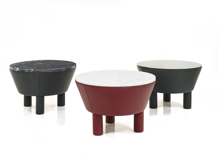 Leather Side Table Gruppe Dm 50