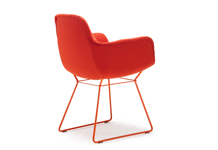 Leya Armchair High Drahtgestell 10
