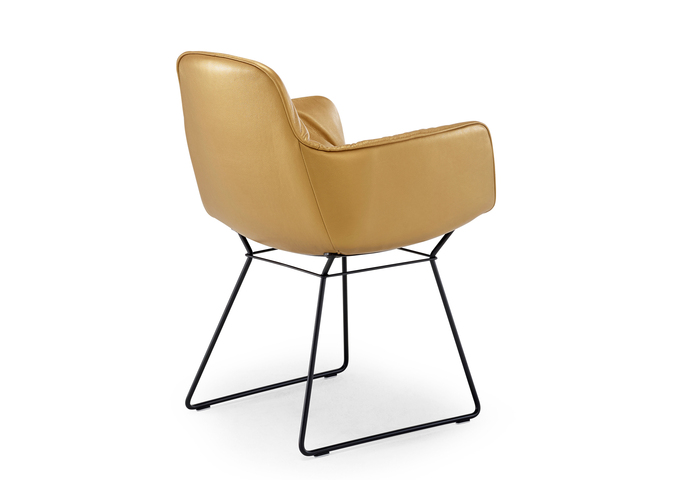 Leya Armchair High Drahtgestell 3