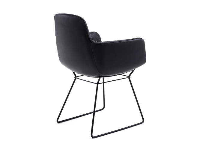 Leya Armchair High Drahtgestell 8