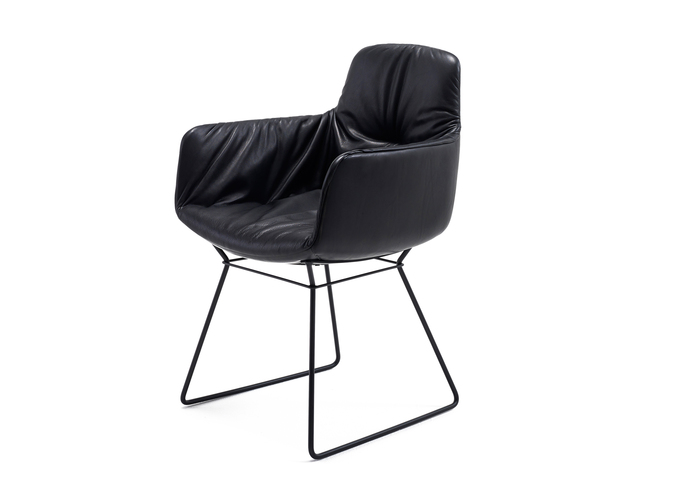 Leya Armchair High Drahtgestell 9
