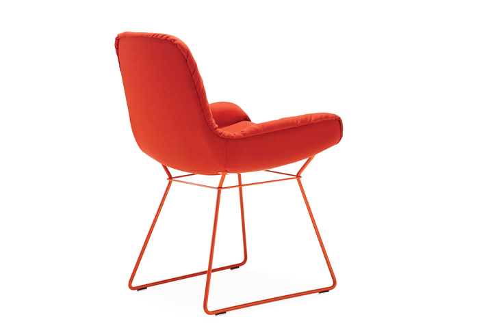 Leya Armchair Low Drahtgestell 10