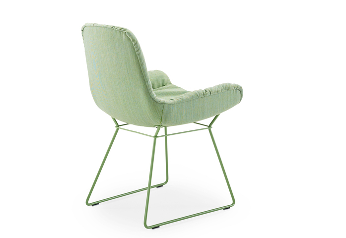 Leya Armchair Low Drahtgestell 14