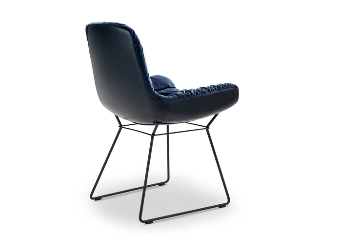 Leya Armchair Low Drahtgestell 16