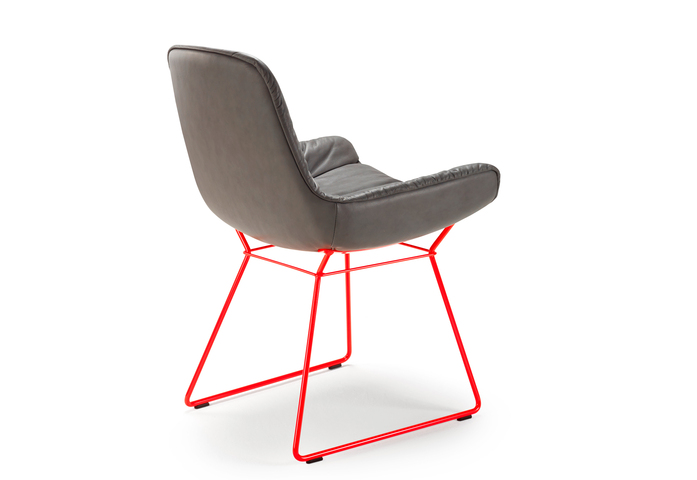 Leya Armchair Low Drahtgestell 22