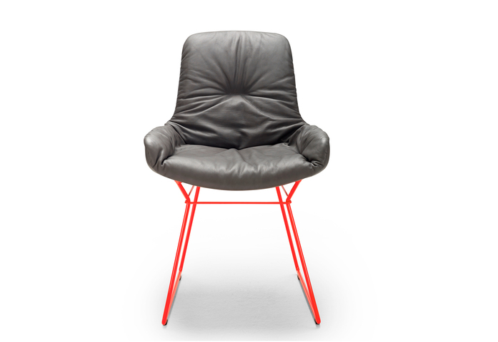 Leya Armchair Low Drahtgestell 23