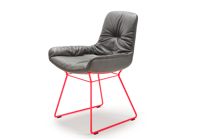 Leya Armchair Low Drahtgestell 24