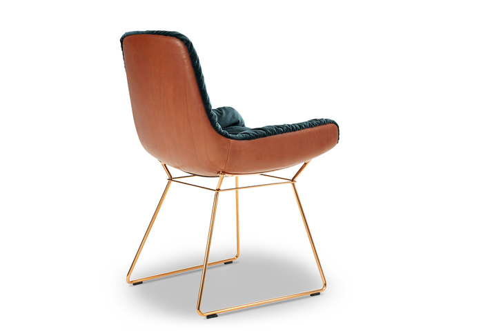 Leya Armchair Low Drahtgestell 25