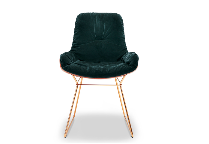 Leya Armchair Low Drahtgestell 26