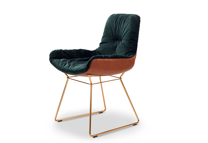 Leya Armchair Low Drahtgestell 27
