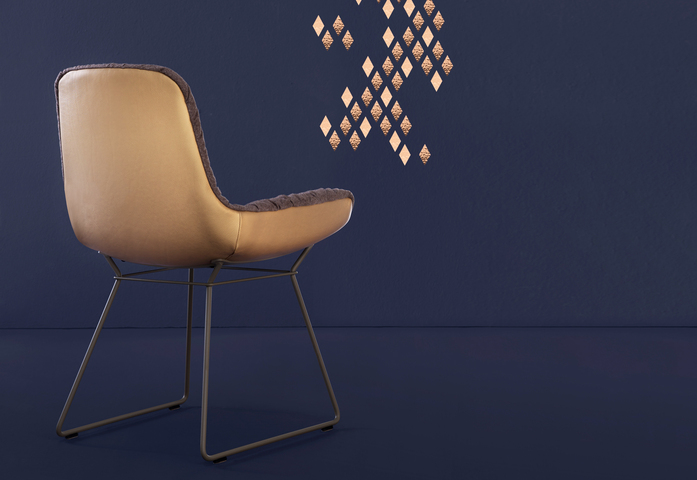 Leya Armchair Low Drahtgestell 28