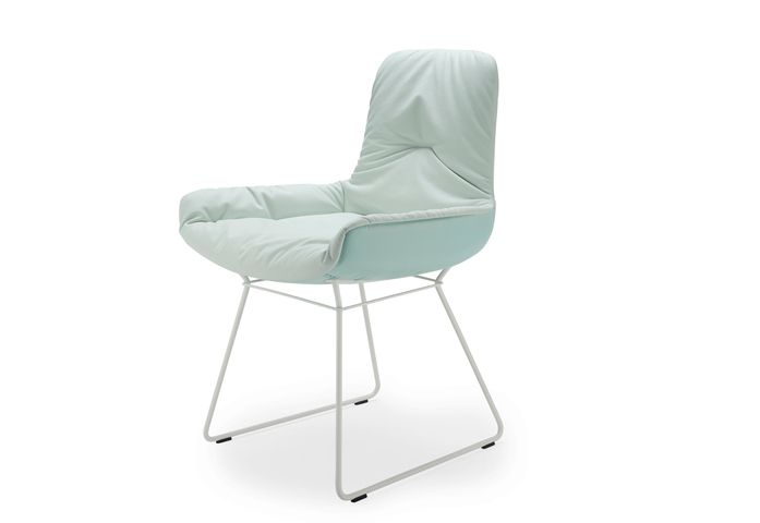 Leya Armchair Low Drahtgestell 29