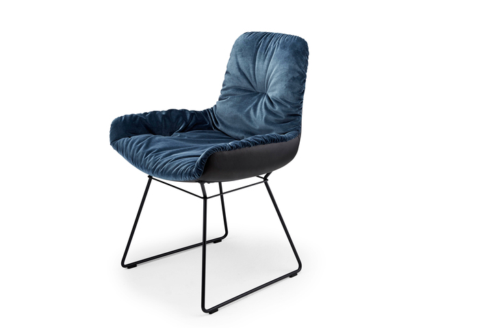 Leya Armchair Low Drahtgestell 5