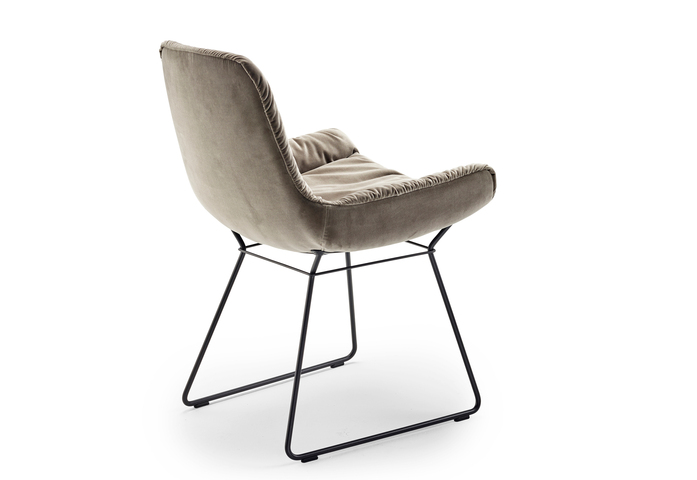 Leya Armchair Low Drahtgestell 6