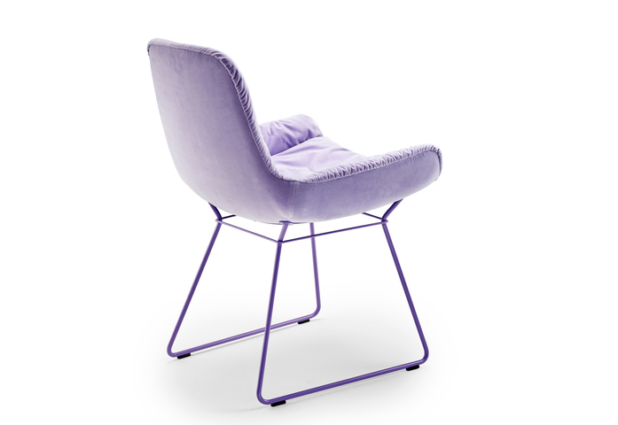 Leya Armchair Low Drahtgestell 8