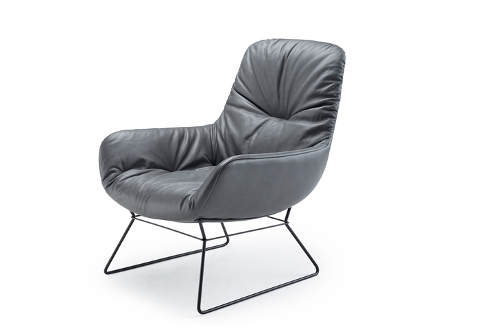 Leya Lounge Chair Drahtgestell 2