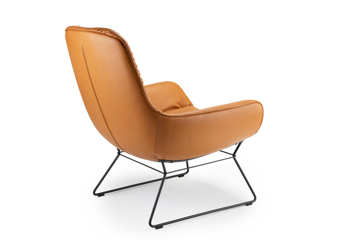 Leya Lounge Chair Drahtgestell 3