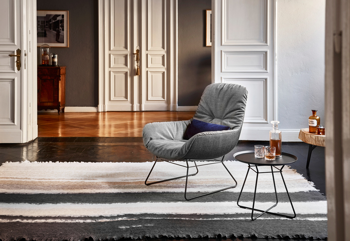 Leya Lounge Chair Drahtgestell 4