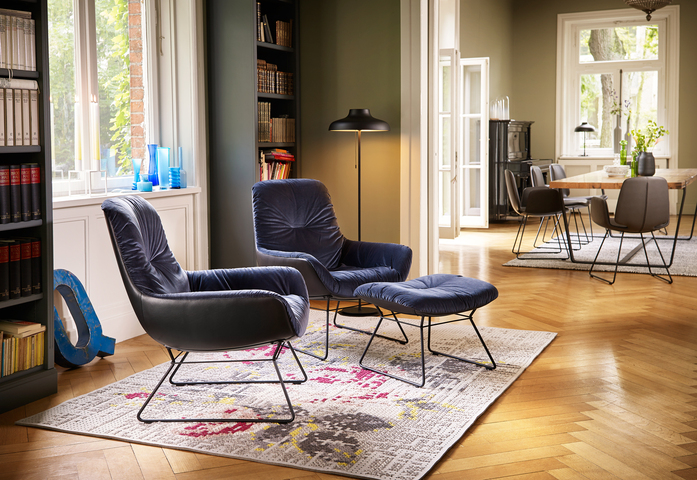 Leya Lounge Chair Drahtgestell 5