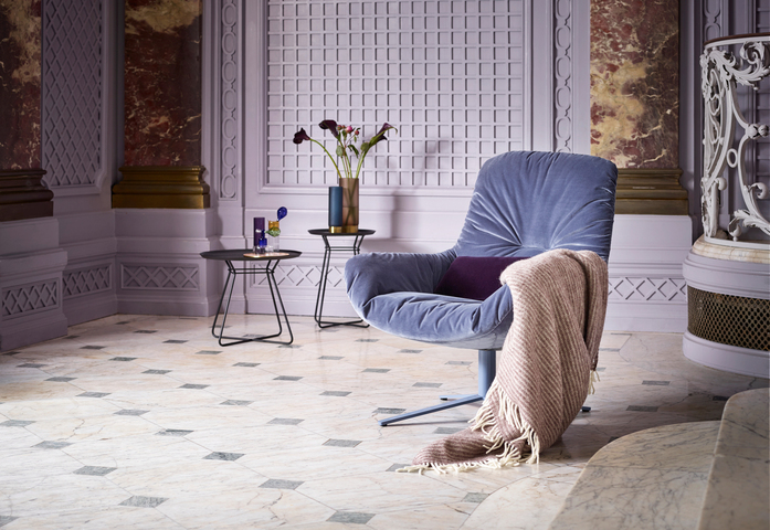 Leya Lounge Chair Fusskreuzgestell 17