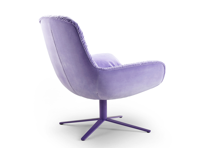 Leya Lounge Chair Fusskreuzgestell 3