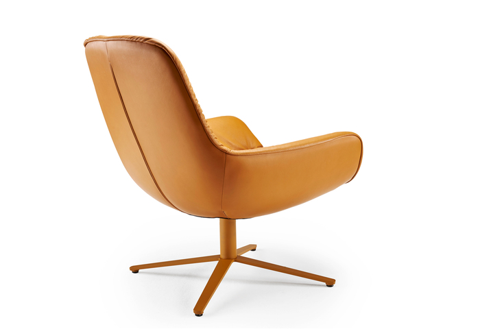 Leya Lounge Chair Fusskreuzgestell 9