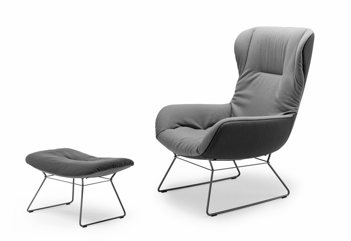 Leya Ottoman Drahtgestell 4