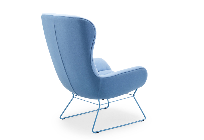 Leya Winback Chair Drahtgestell 10