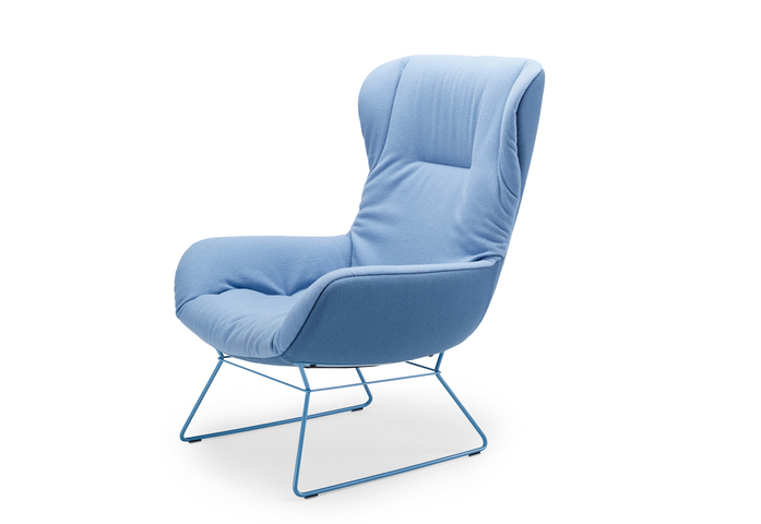Leya Winback Chair Drahtgestell 11