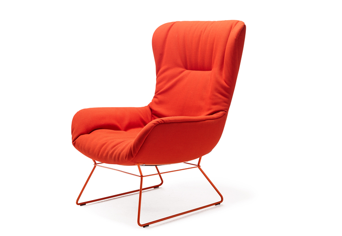 Leya Winback Chair Drahtgestell 16
