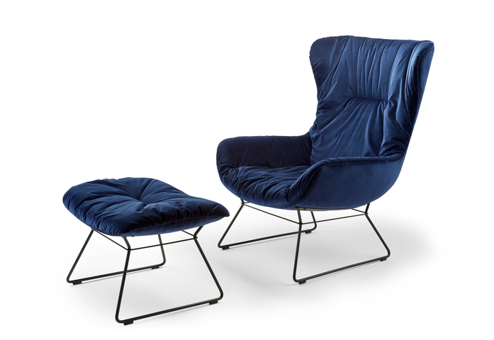 Leya Winback Chair Drahtgestell 5