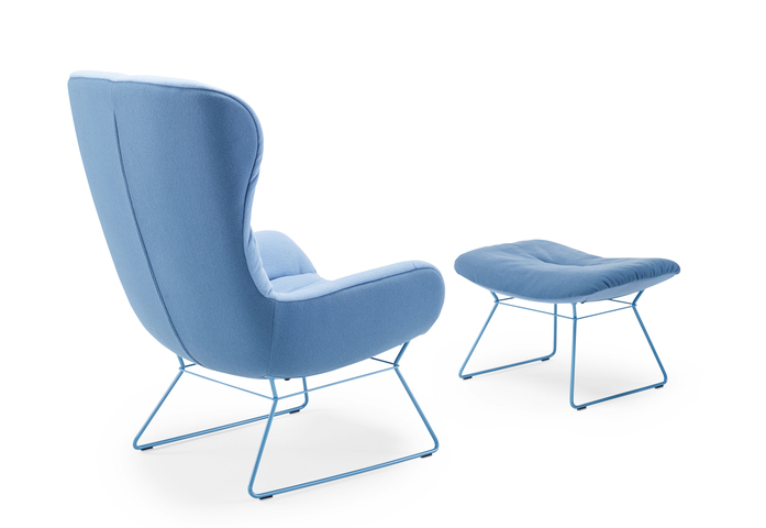 Leya Winback Chair Drahtgestell 8