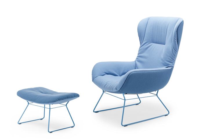 Leya Winback Chair Drahtgestell 9
