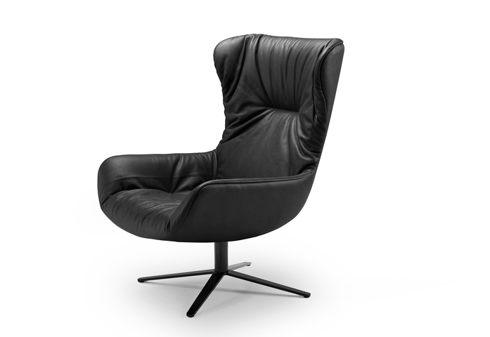 Leya Wingback Chair Fusskreuzgestell 6