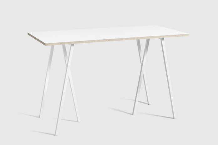 Loop Stand High Table L160 White