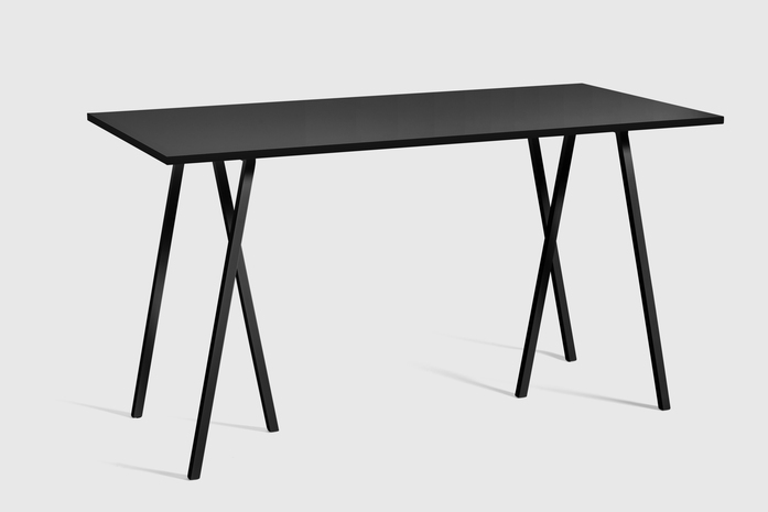 Loop Stand High Table L180 Black