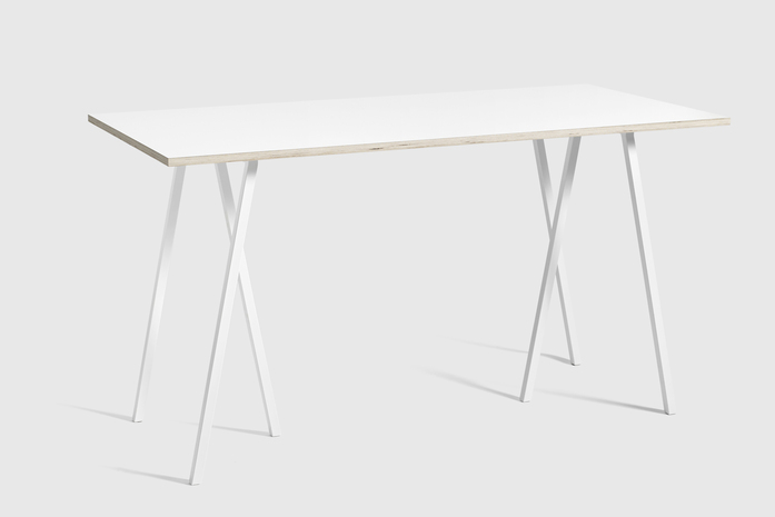 Loop Stand High Table L180 White